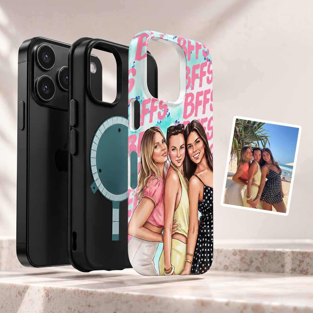 Turn Your Photo To Watercolor Art Phone Case