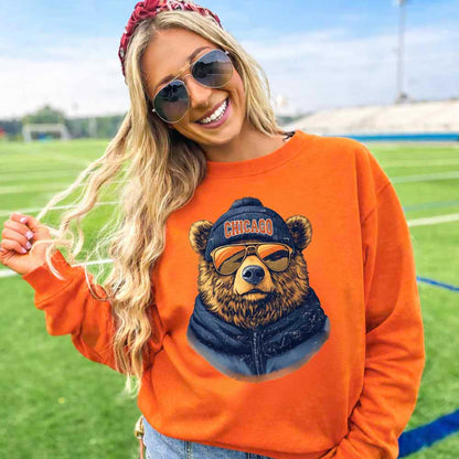Vintage Chicago Football Game Day Sweatshirt