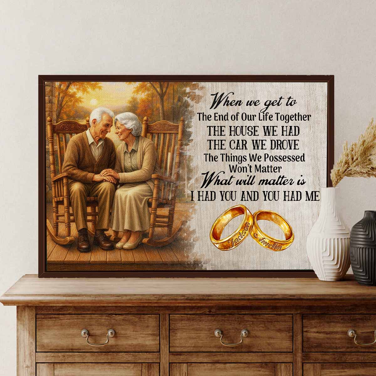 I Had You And You Had Me Custom Canvas