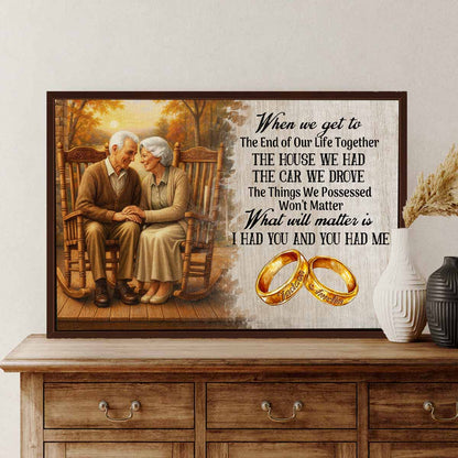 I Had You And You Had Me Custom Canvas