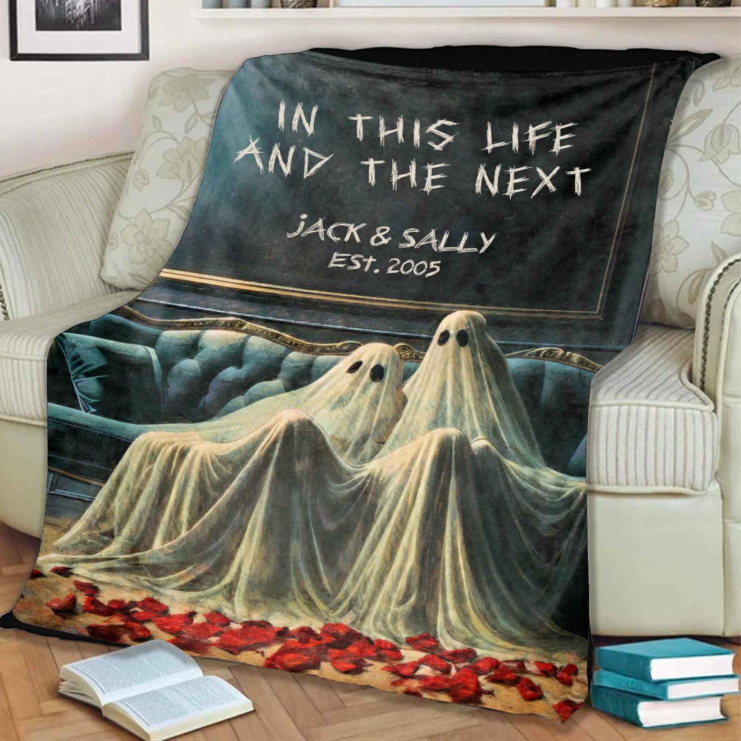 Personalized In This Life And The Next Cozy Plush Blanket