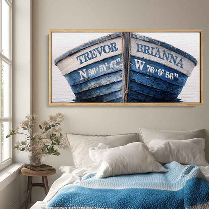 The Love Boat Custom Names Location Coordinate Canvas