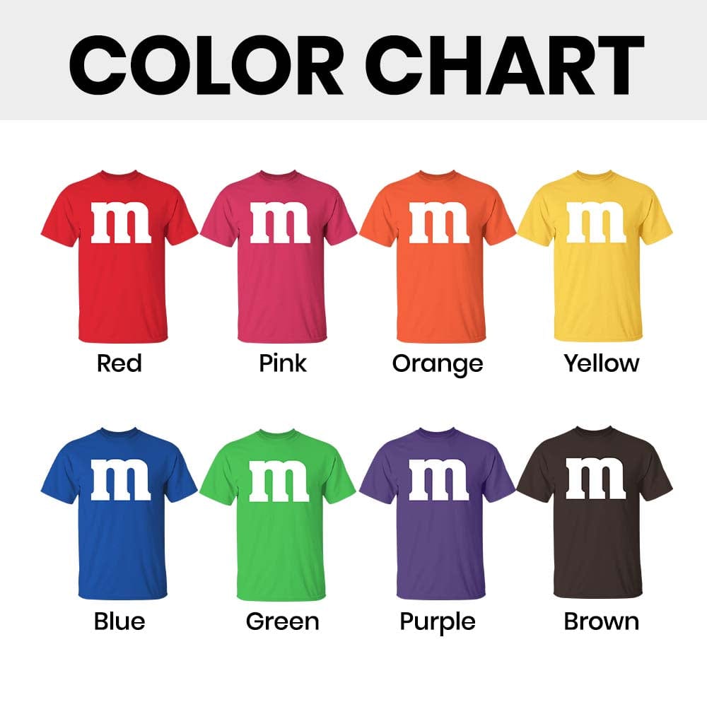 M&M T Shirt Group Family Halloween Candy Costume