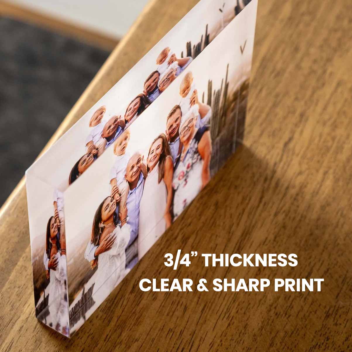 Custom Your Photo Acrylic Block