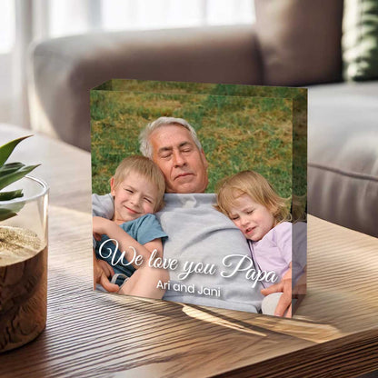 Custom Your Photo Acrylic Block