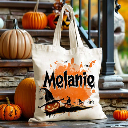 Personalized Halloween Trick or Treat Goodie Bags