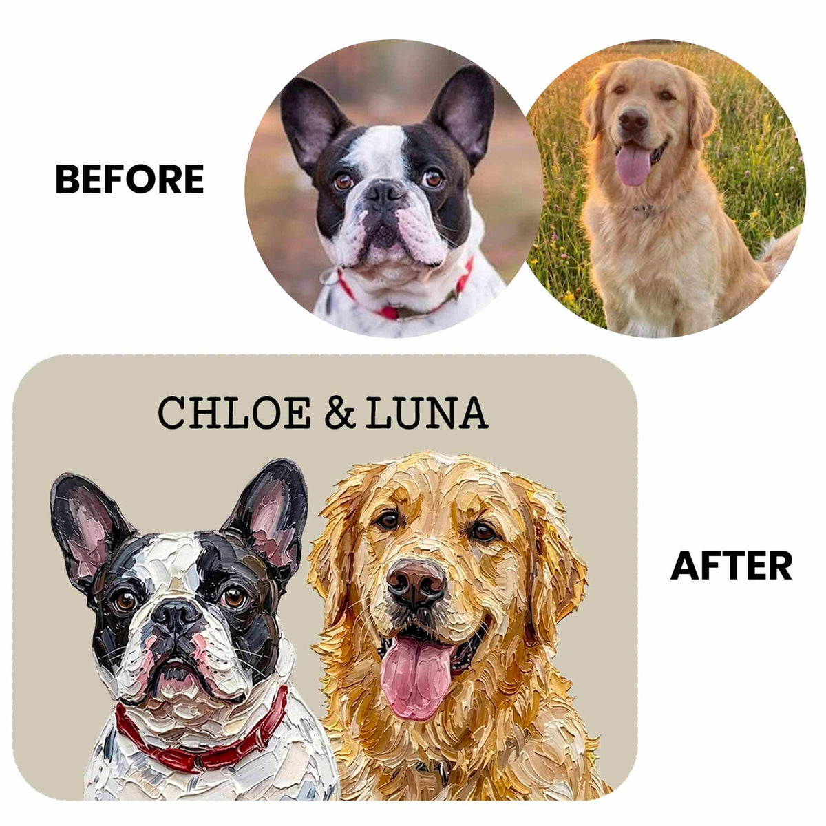 Custom Pet Portrait Leather Patch Trucker Hat, Dog Mom Dad Gift