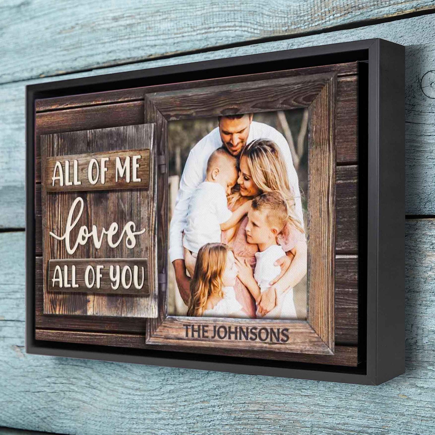 All Of Me Premium Personalized Canvas