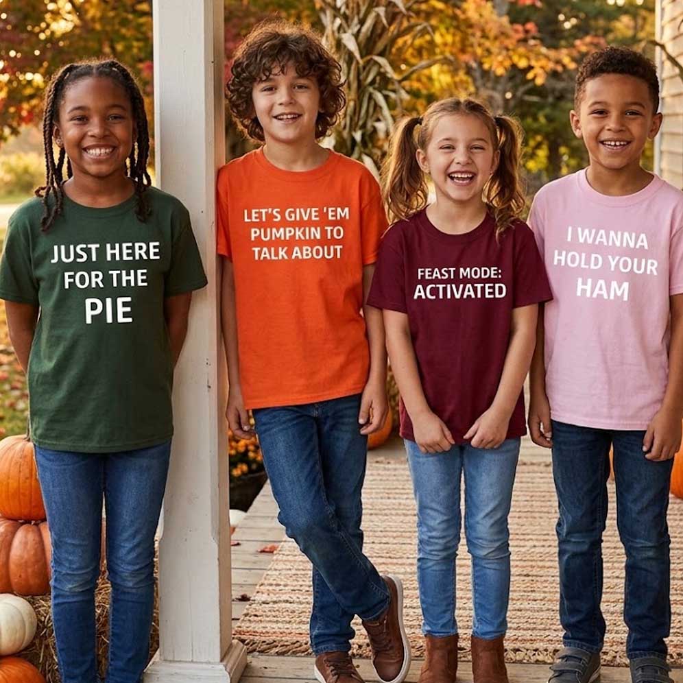 Family Thanksgiving Shirts Youth Shirts