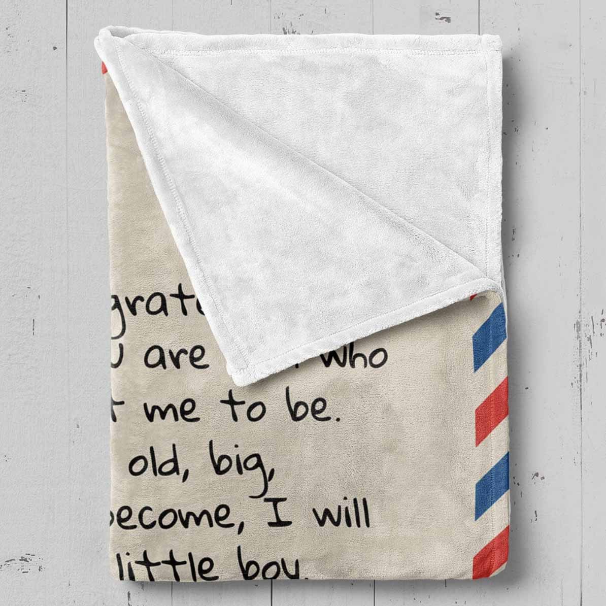 Dear Mom - Personalized Giant Love Letter Blanket
