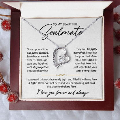 Our Paths Crossed | To My Soulmate Necklace