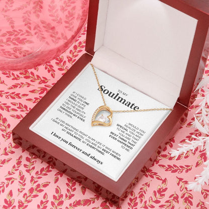 If I Could Give One Thing | To My Soulmate Necklace