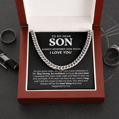 As You Grow Older | To My Son Cuban Chain