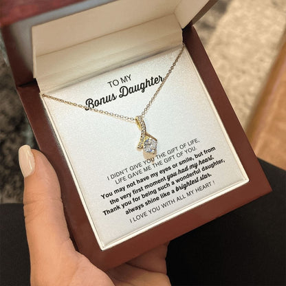 You Had My Heart | To My Bonus Daughter Necklace