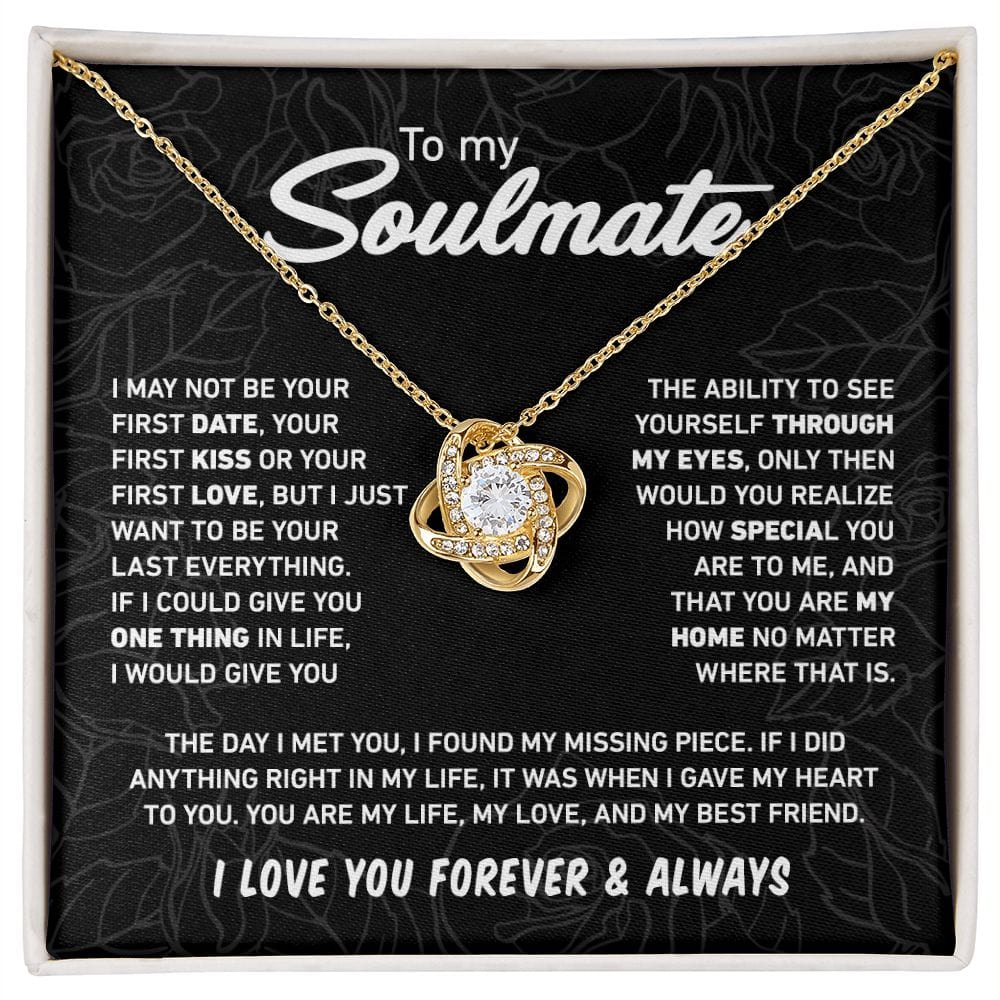 I Found My Missing Piece | To My Soulmate Necklace | Exquisite Gift