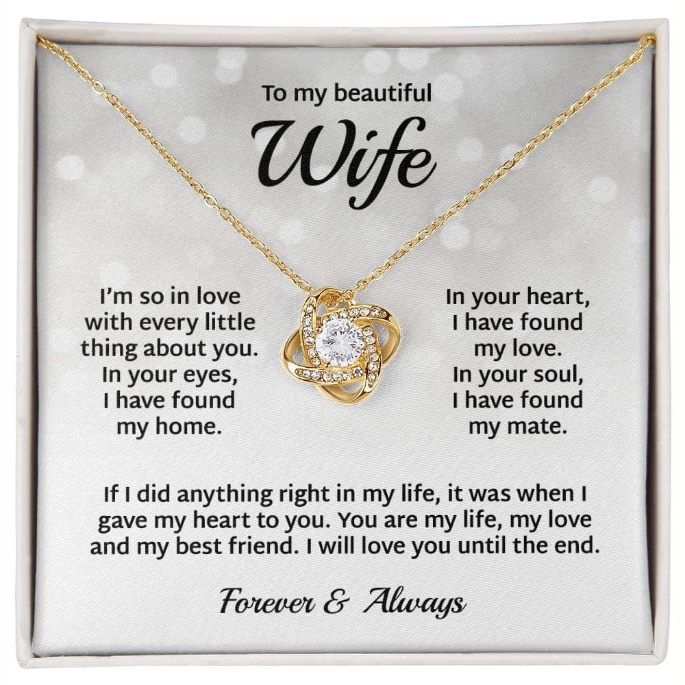 Im So In Love | To My Wife Necklace