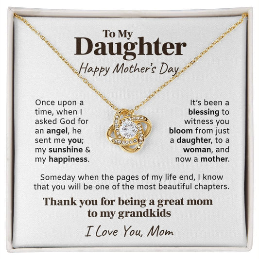 A Daughter A Woman A Mother | To My Daughter Necklace