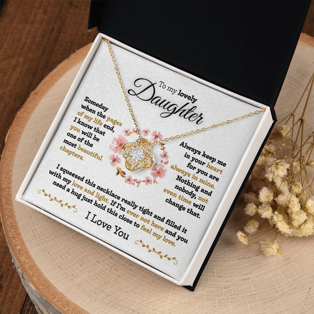 Daughter necklace from mom and dad top