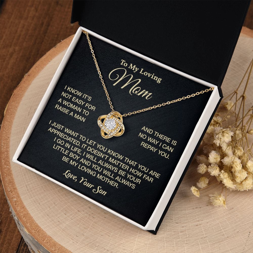 Always Your Little Boy | To My Loving Mom Necklace