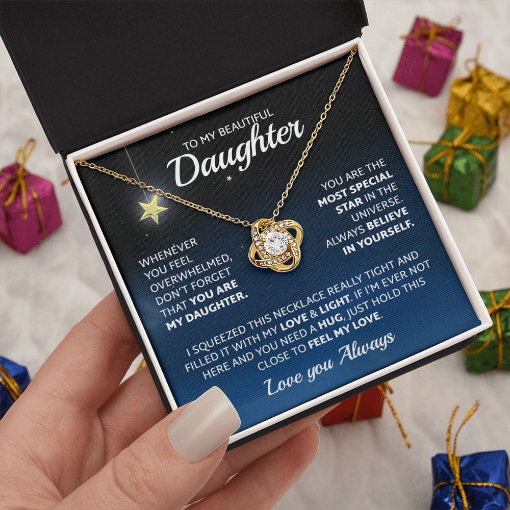 Father and Daughter Gift Necklace – Reflection of Memories