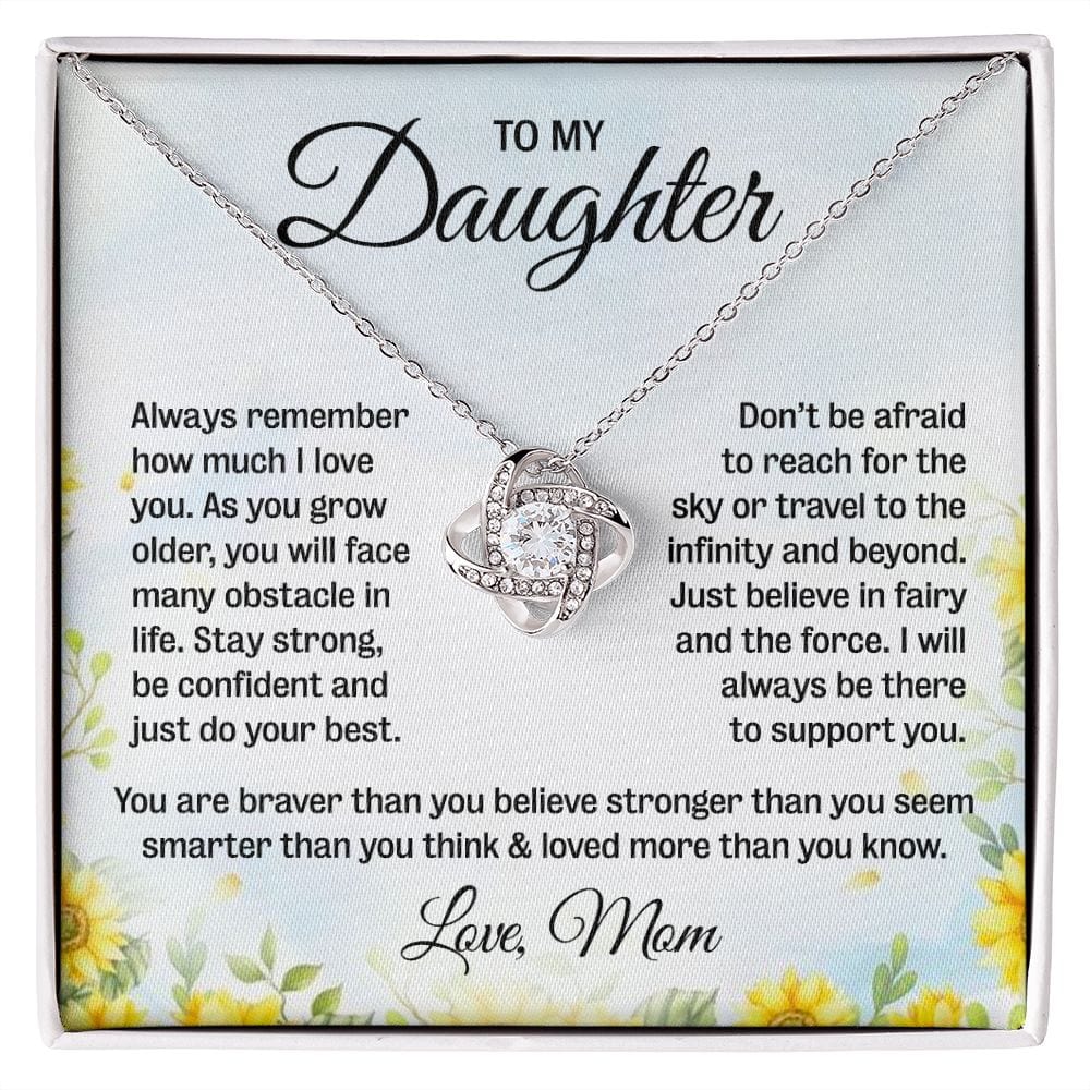 Reach for the sky | To My Daughter Necklace