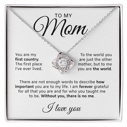My First | To My Mom Necklace