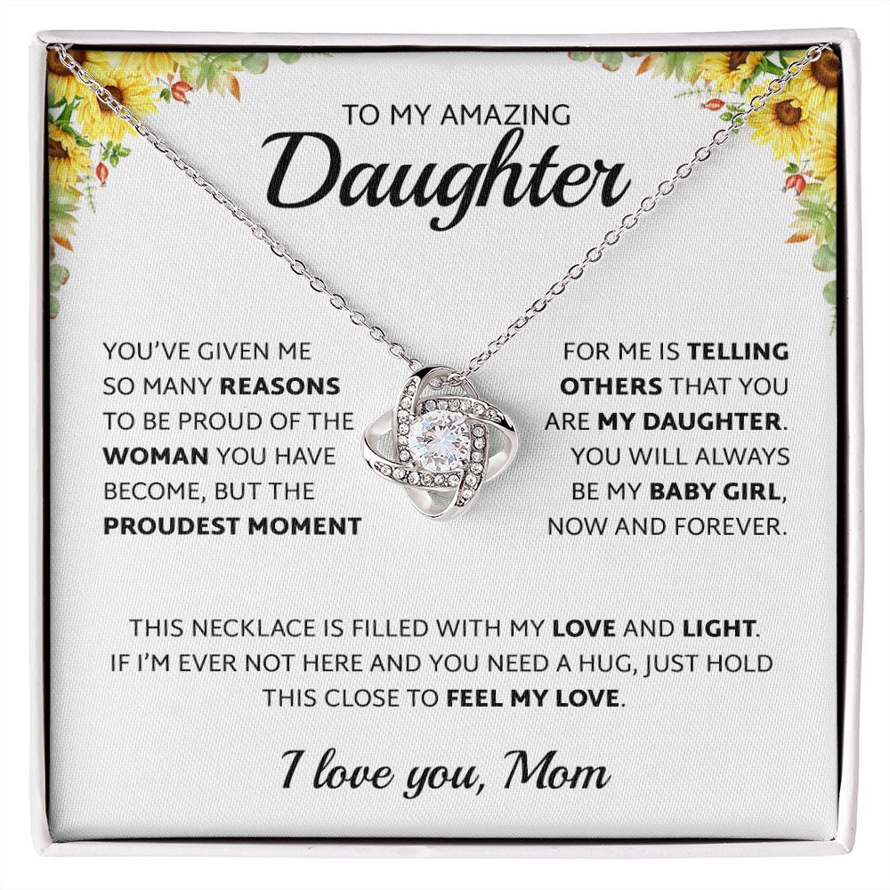 Proudest Moment | To My Daughter Necklace