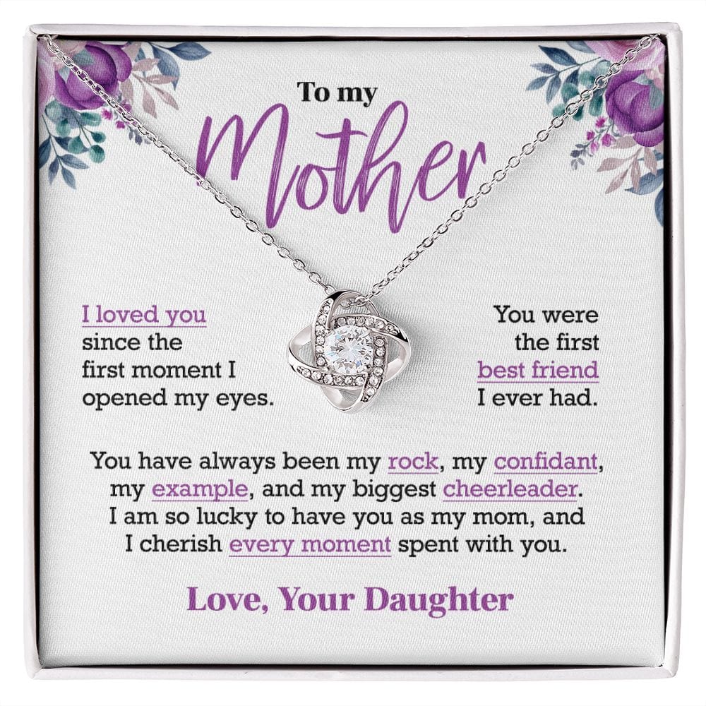 My Rock My Confidant My Example | To My Mom Necklace