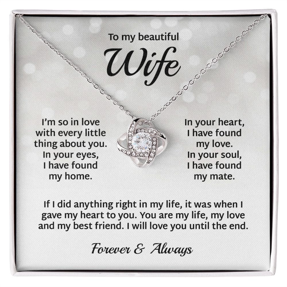 Im So In Love | To My Wife Necklace