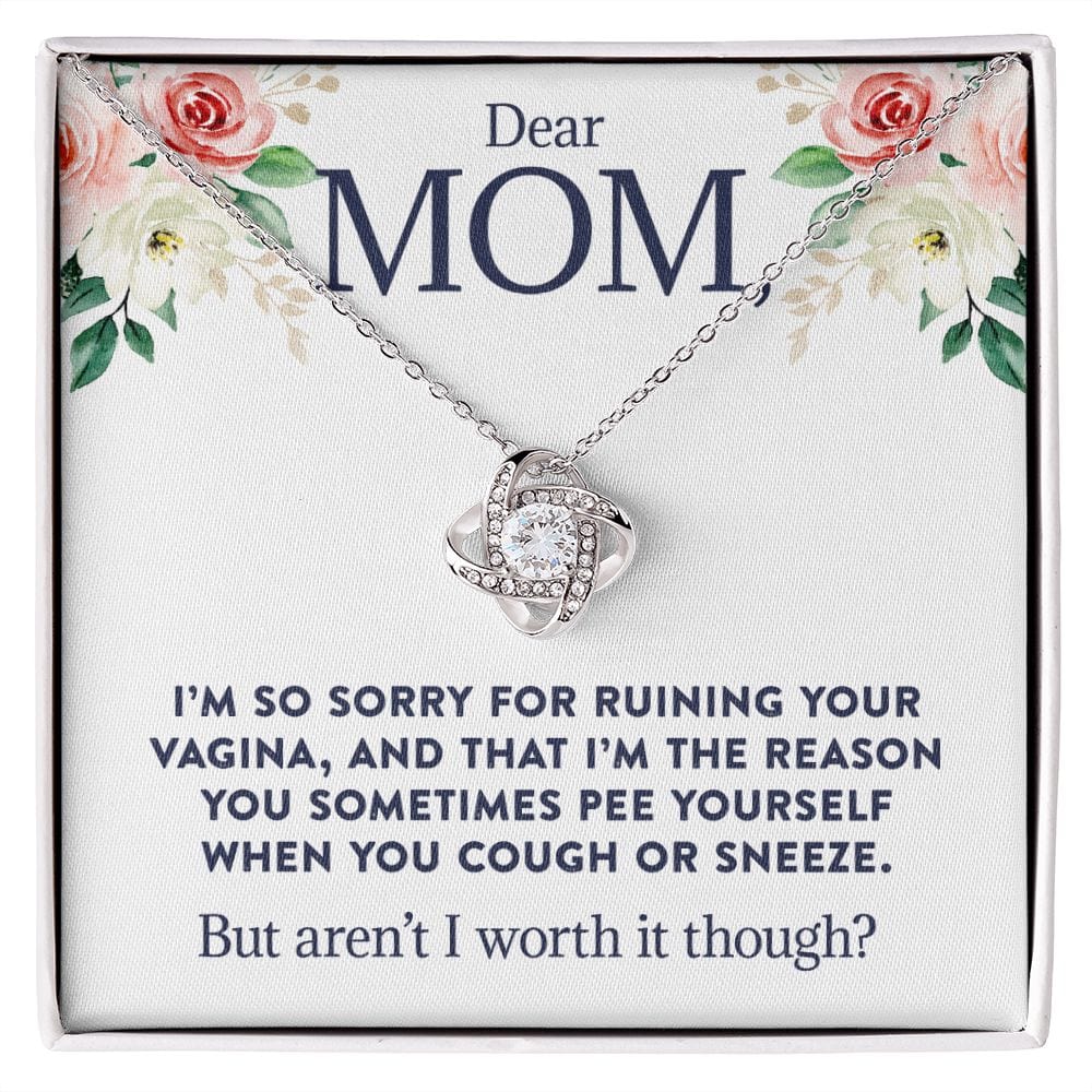 Ruining Your Vagina | Mom Necklace Funny Gift