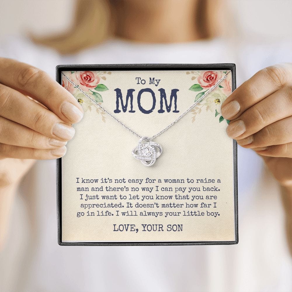 No Way I Can Repay You | To My Mom From Son Necklace