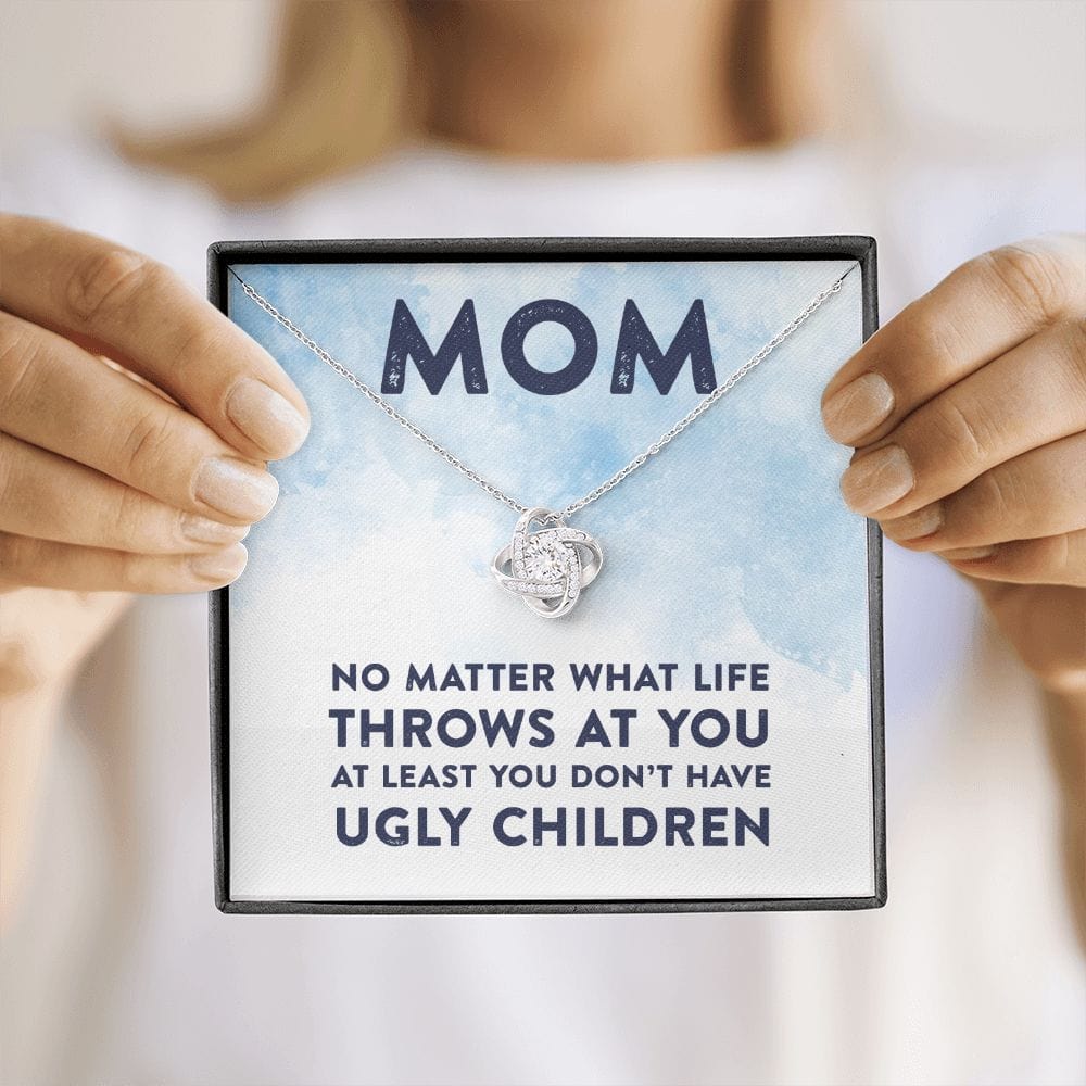 Ugly Children | Mom Necklace Funny Gift