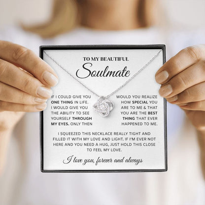 How Special You Are | To My Beautiful Soulmate Necklace
