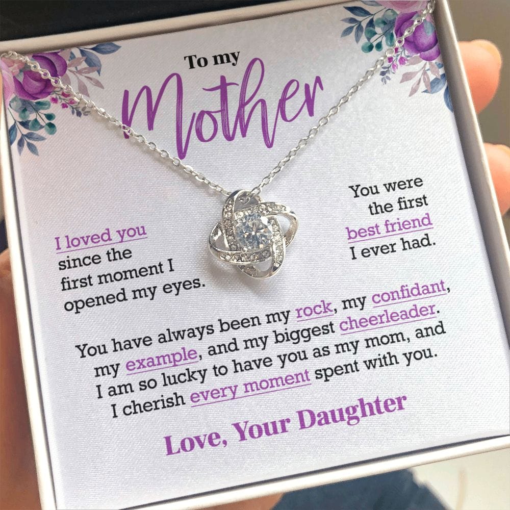 My Rock My Confidant My Example To My Mom Necklace Prime Choice