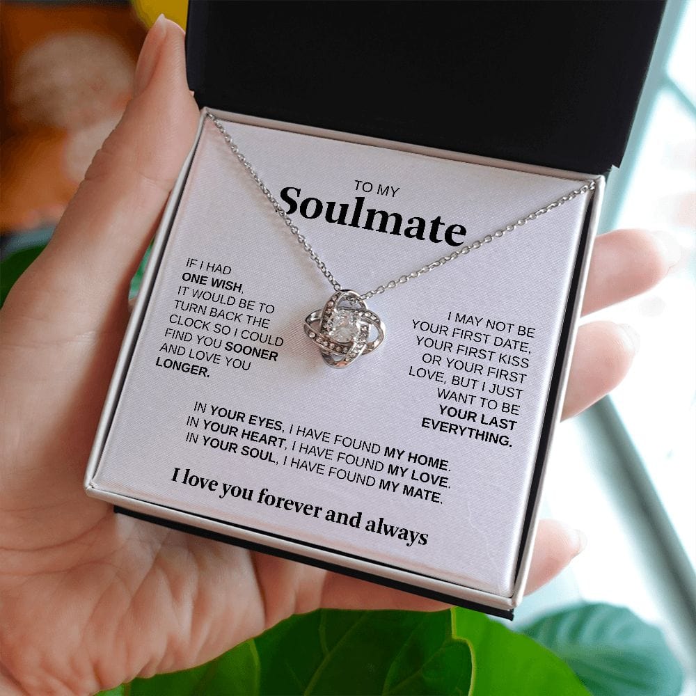 If I Have One Wish | To My Soulmate Necklace