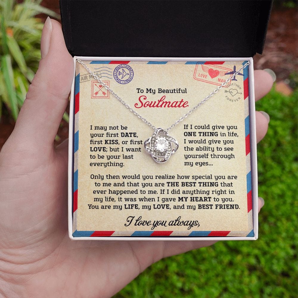 Your Last Everything | To My Soulmate Necklace