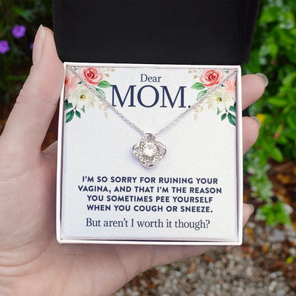 Ruining Your Vagina | Mom Necklace Funny Gift