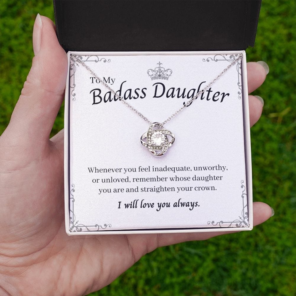 Straighten Your Crown Necklace For Your Daughter