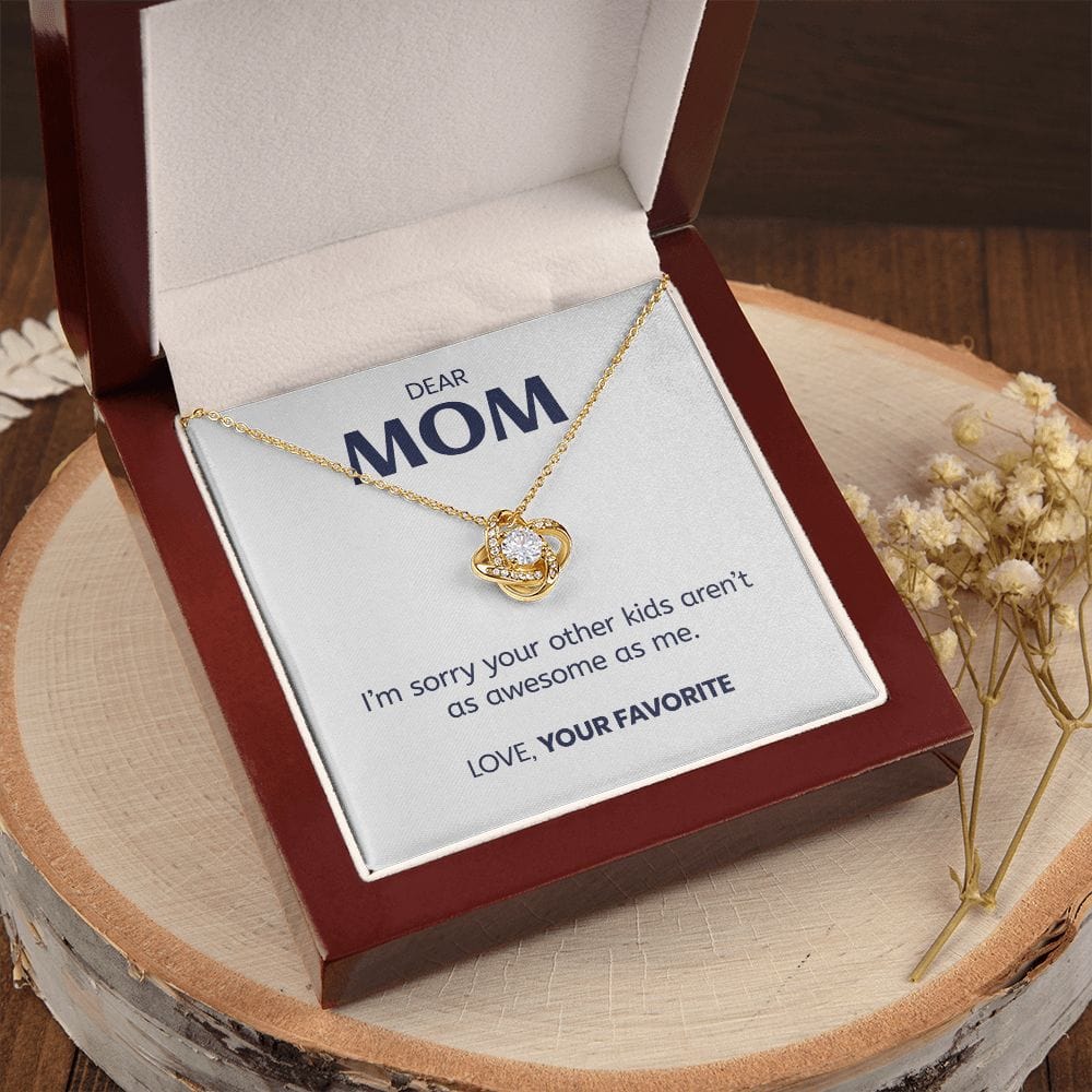 Awesome Me | Mom Necklace Funny Gift