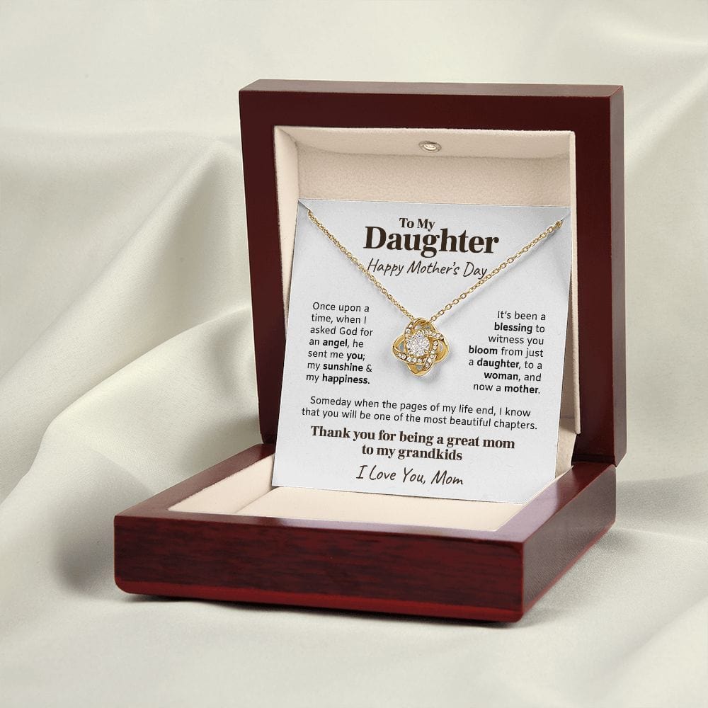 A Daughter A Woman A Mother | To My Daughter Necklace
