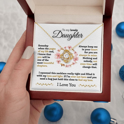 Beautiful Chapter| To My Daughter Necklace From Mom & Dad