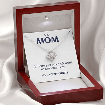 Awesome Me | Mom Necklace Funny Gift