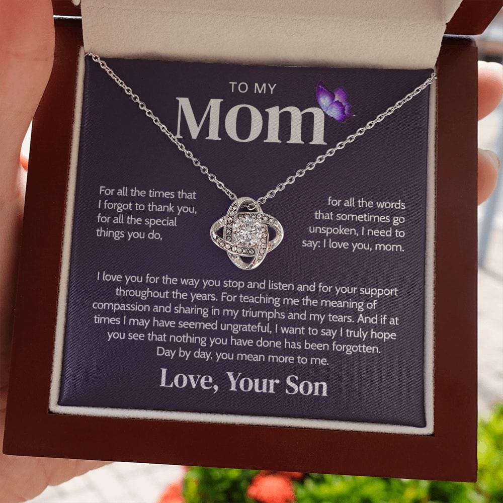 Special necklace for mom clearance