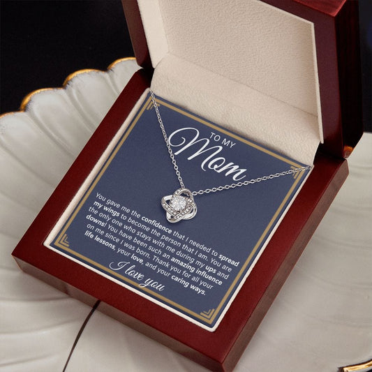 You Gave Me The Confidence | To My Mom Necklace