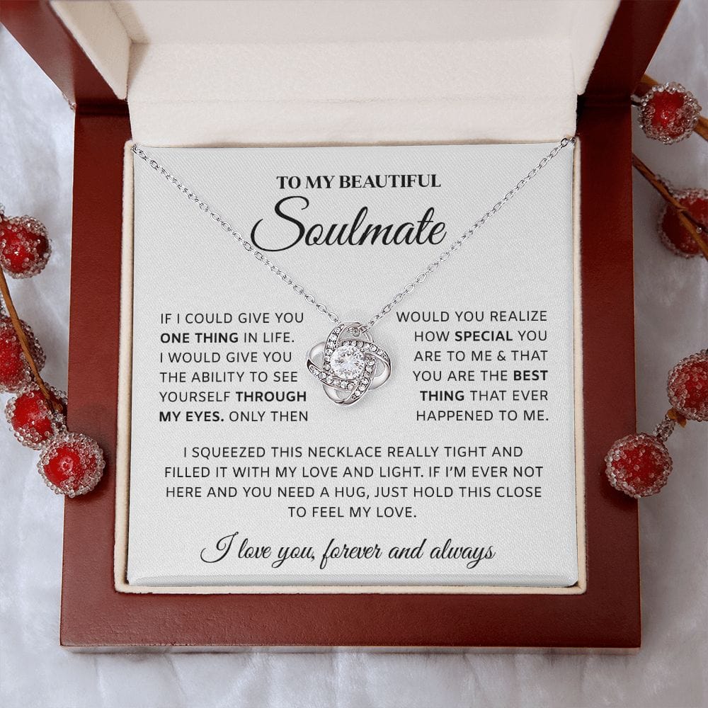 How Special You Are | To My Beautiful Soulmate Necklace