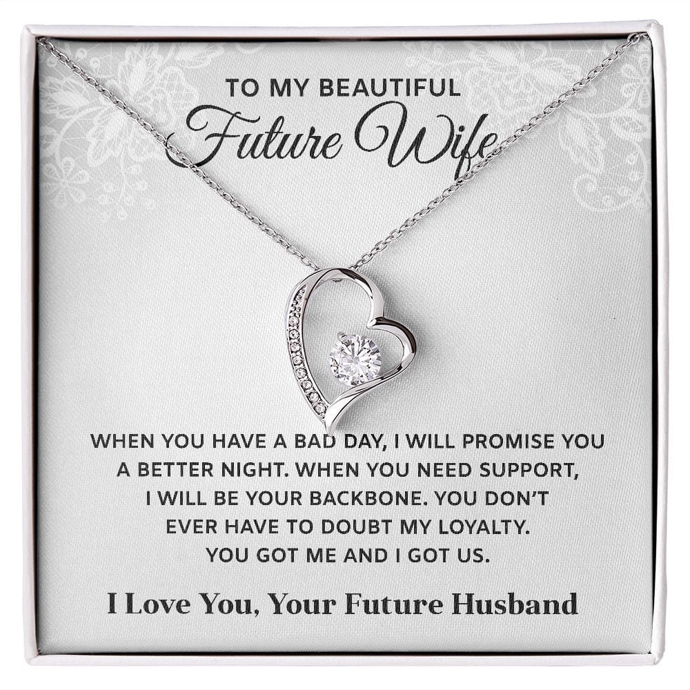 To My Beautiful Future Wife Necklace