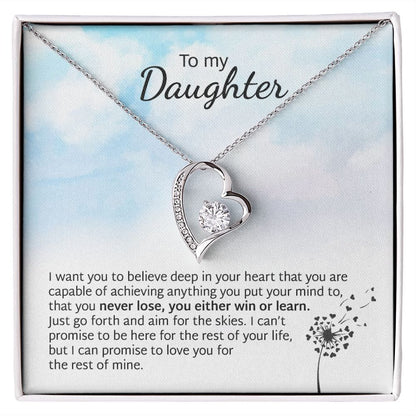 Aim For The Sky | To My Daughter Necklace