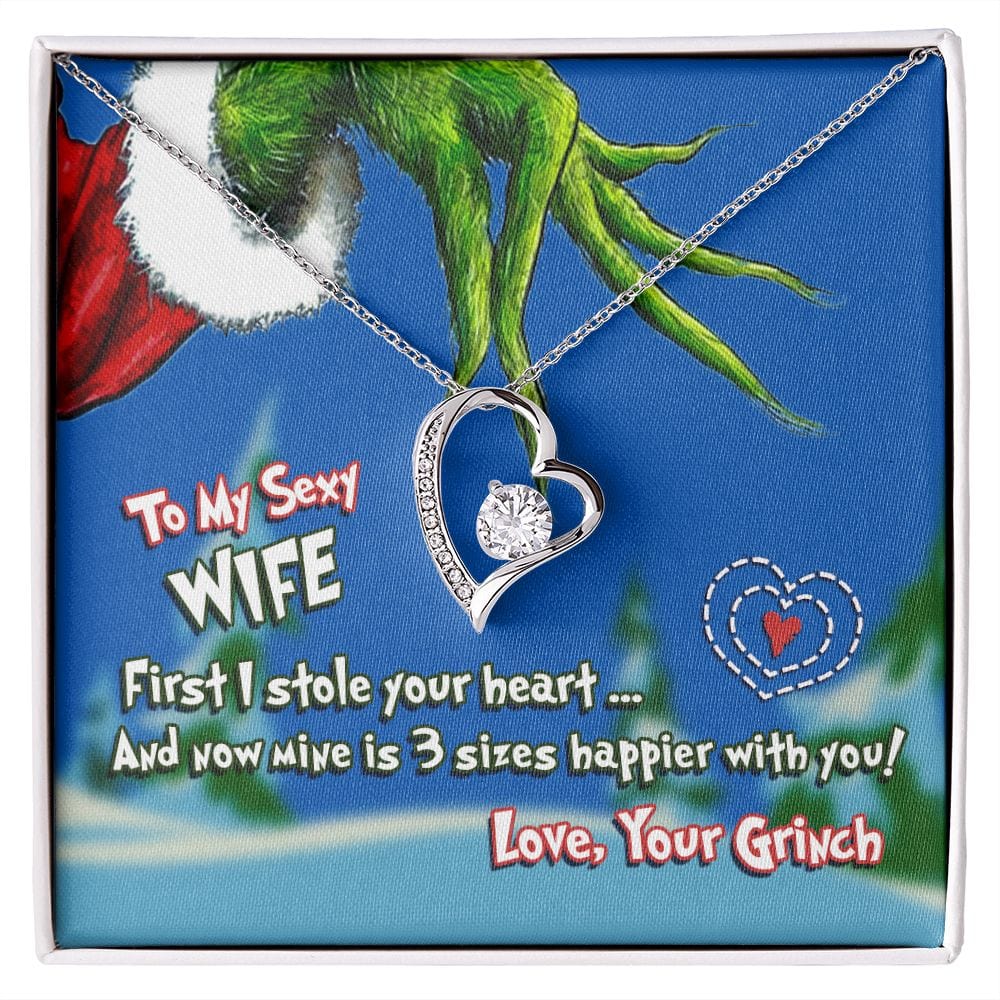 Grinch Necklace | To My Sexy Wife