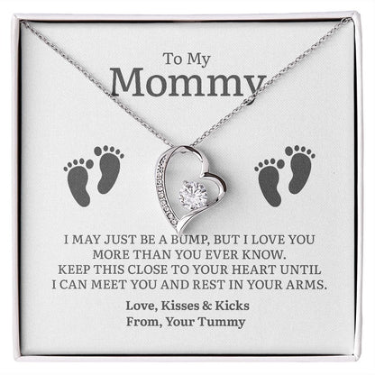 I May Just Be A Bump | Mom To Be Necklace