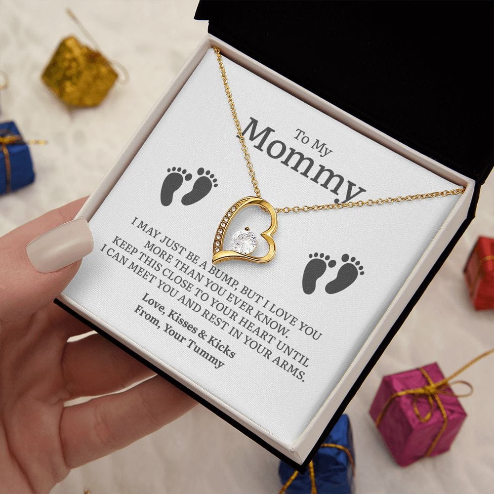 I May Just Be A Bump | Mom To Be Necklace